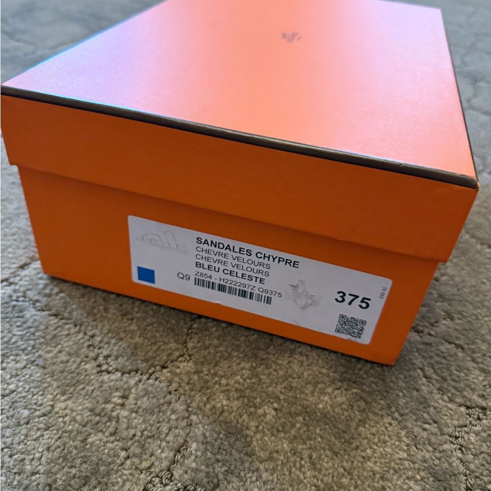 Hermes Sandal Orange Box